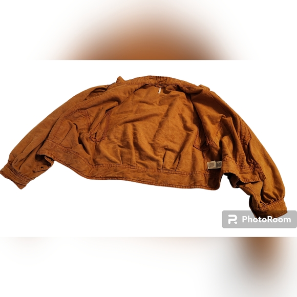Free People Poet Jacket in Burnt Orange Size XS - Picture 13 of 16